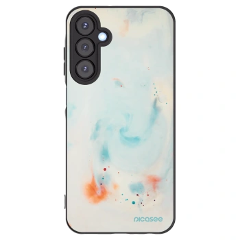 Picasee Μαύρη θήκη σιλικόνης για Samsung Galaxy A25 A256B 5G - Splash