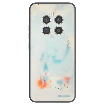 Picasee Μαύρη θήκη σιλικόνης για Realme 12 Pro 5G - Splash