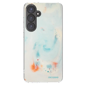 Picasee διαφανής θήκη σιλικόνης Samsung Galaxy S24 FE S721B - Splash