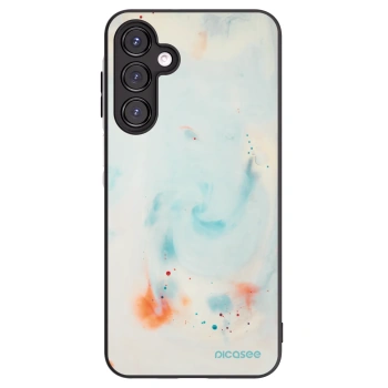 Picasee Μαύρη θήκη σιλικόνης για Samsung Galaxy A16 5G - Splash