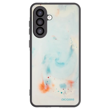 Picasee Μαύρη θήκη σιλικόνης για Samsung Galaxy A26 5G A266B - Splash
