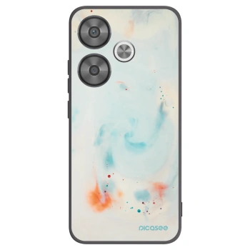 Picasee Μαύρη θήκη σιλικόνης για Xiaomi Poco F6 - Splash