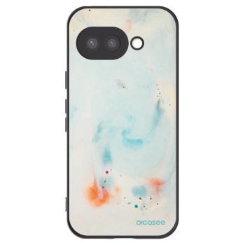 Picasee Μαύρη θήκη σιλικόνης για Google Pixel 9a - Splash