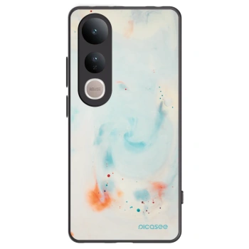 Picasee Μαύρη θήκη σιλικόνης για Vivo V50 Lite 5G - Splash