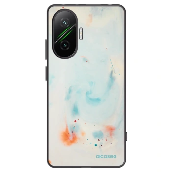 Picasee Μαύρη θήκη σιλικόνης για Xiaomi Poco F7 5G - Splash