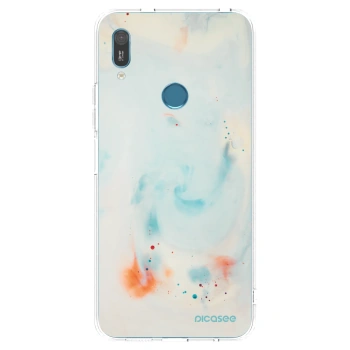 Picasee διαφανής θήκη σιλικόνης Huawei Y6 2019 - Splash