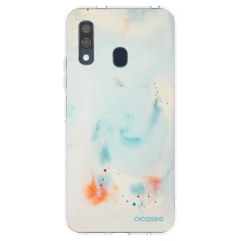 Picasee διαφανής θήκη σιλικόνης Samsung Galaxy A40 A405F - Splash
