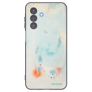 Picasee Μαύρη θήκη σιλικόνης για Samsung Galaxy A17 5G - Splash