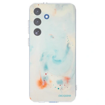 Picasee διαφανής θήκη σιλικόνης Samsung Galaxy S25 FE 5G - Splash