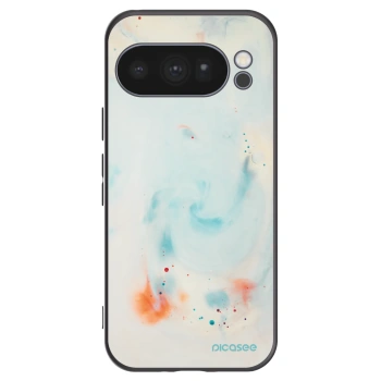 Picasee Μαύρη θήκη σιλικόνης για Google Pixel 10 Pro - Splash