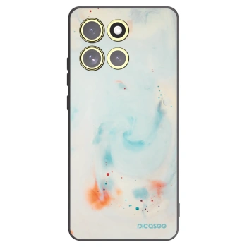 Picasee Μαύρη θήκη σιλικόνης για Motorola Moto G86 Power 5G - Splash