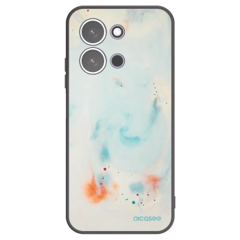 Picasee Μαύρη θήκη σιλικόνης για Xiaomi Redmi 15C 5G - Splash