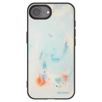Picasee Μαύρη θήκη σιλικόνης για Apple iPhone 17e - Splash