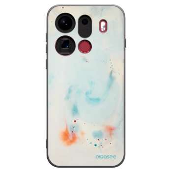 Picasee Μαύρη θήκη σιλικόνης για OPPO Find X9 Pro - Splash