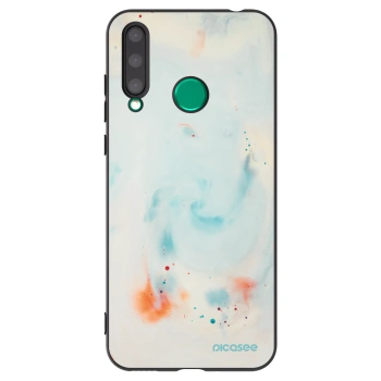 Picasee Μαύρη θήκη σιλικόνης για Honor 20 Lite - Splash
