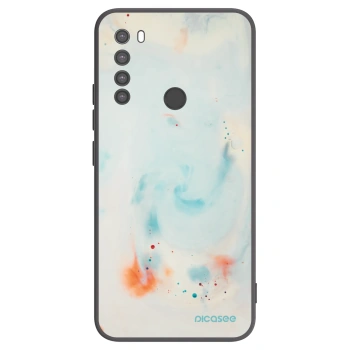 Picasee Μαύρη θήκη σιλικόνης για Xiaomi Redmi Note 8 - Splash