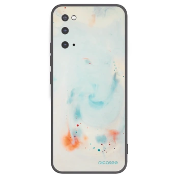 Picasee Μαύρη θήκη σιλικόνης για Samsung Galaxy S20 G980F - Splash