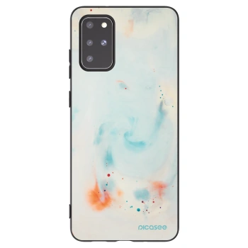 Picasee Μαύρη θήκη σιλικόνης για Samsung Galaxy S20+ G985F - Splash