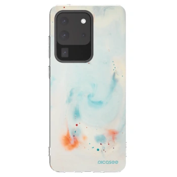 Picasee διαφανής θήκη σιλικόνης Samsung Galaxy S20 Ultra 5G G988F - Splash