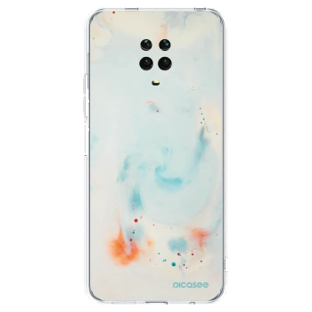 Picasee διαφανής θήκη σιλικόνης Xiaomi Redmi Note 9 Pro - Splash