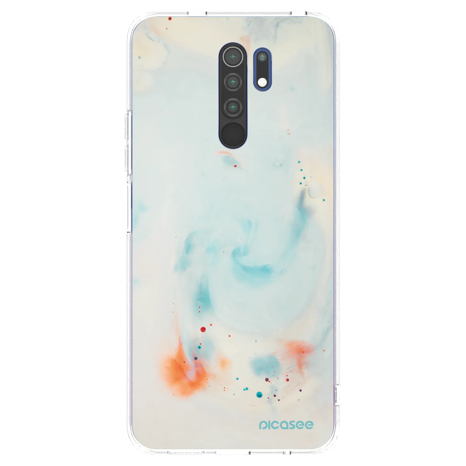 Picasee διαφανής θήκη σιλικόνης Xiaomi Redmi 9 - Splash