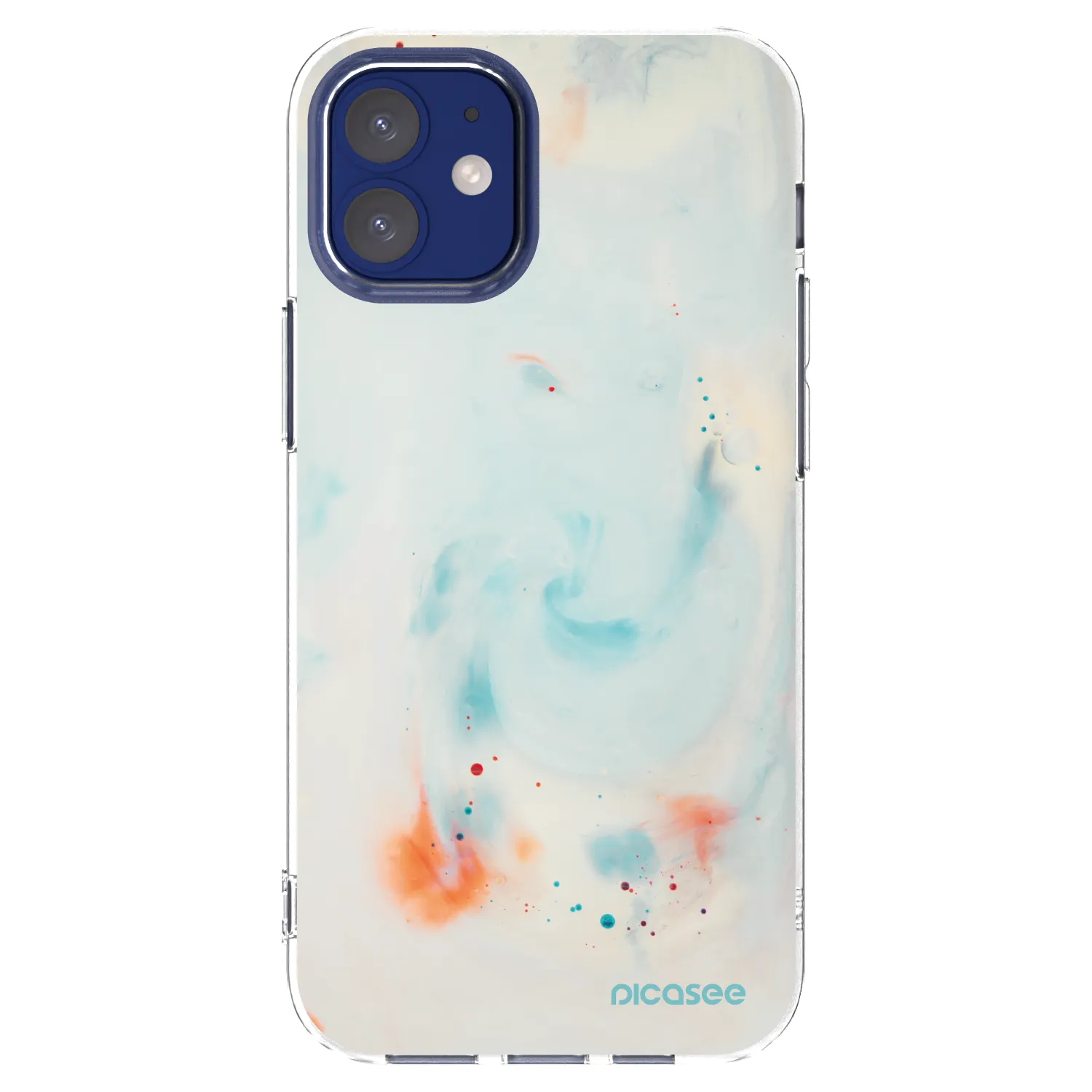 Picasee διαφανής θήκη σιλικόνης Apple iPhone 12 mini - Splash