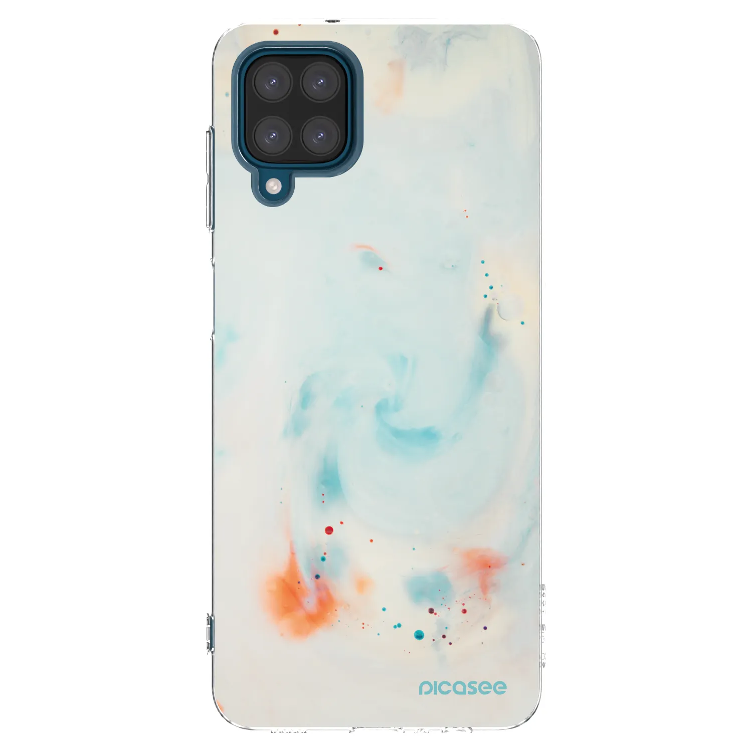 Picasee διαφανής θήκη σιλικόνης Samsung Galaxy A12 A125F - Splash