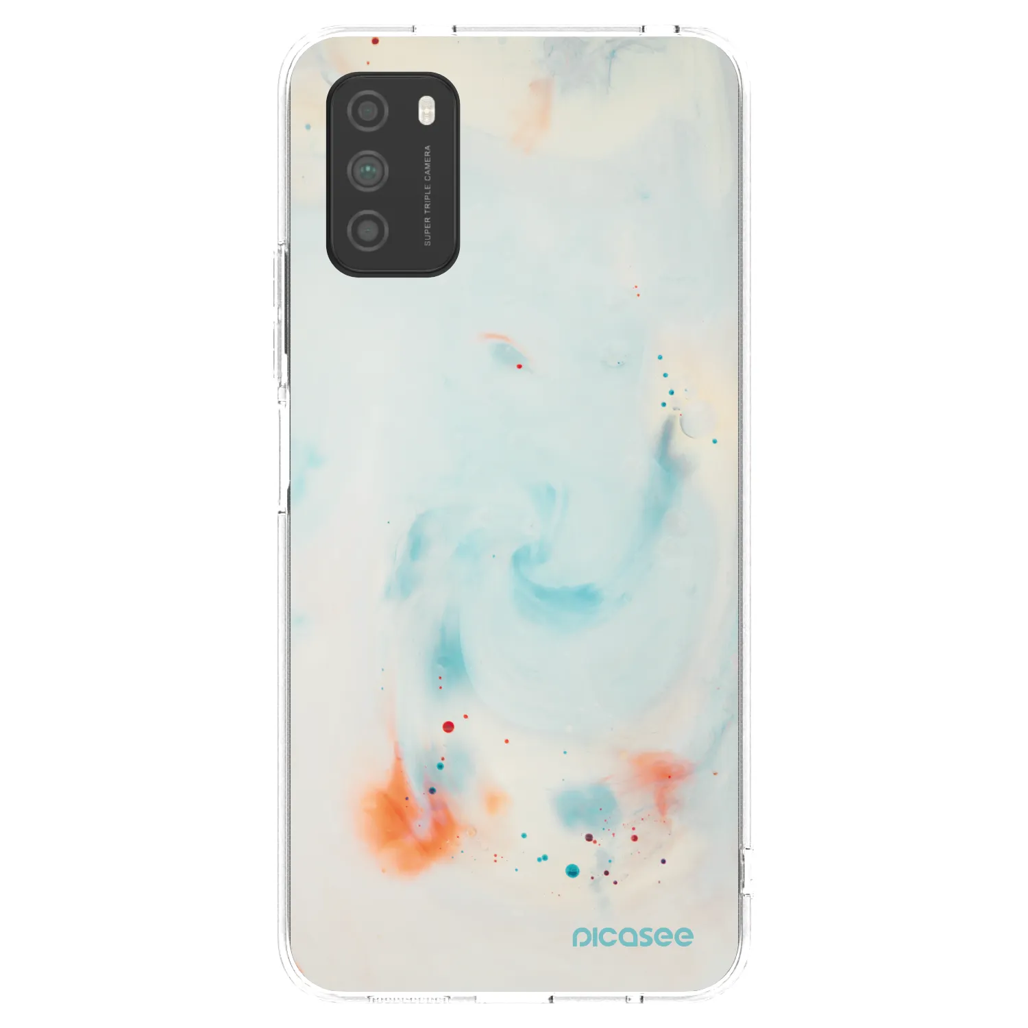 Picasee διαφανής θήκη σιλικόνης Xiaomi Poco M3 - Splash