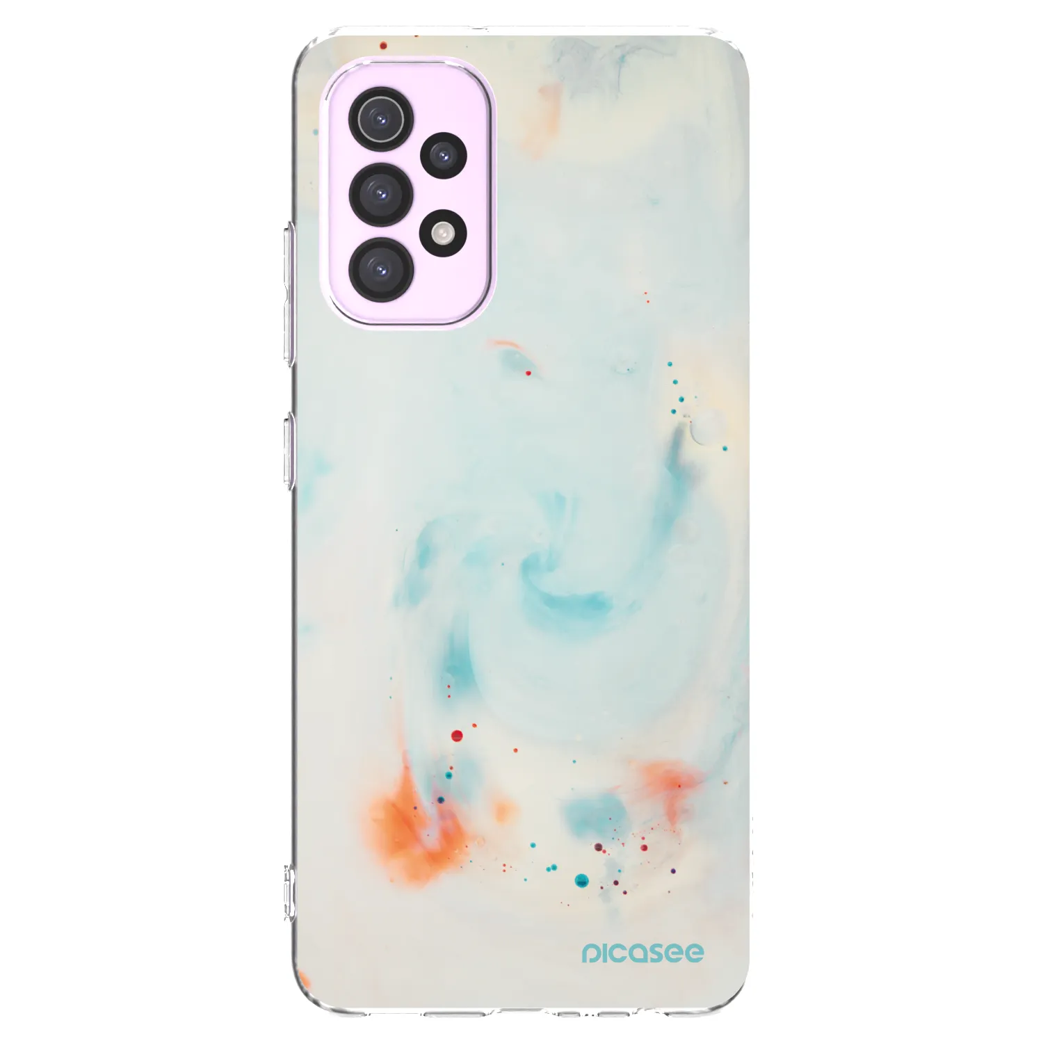 Picasee διαφανής θήκη σιλικόνης Samsung Galaxy A32 5G A326B - Splash