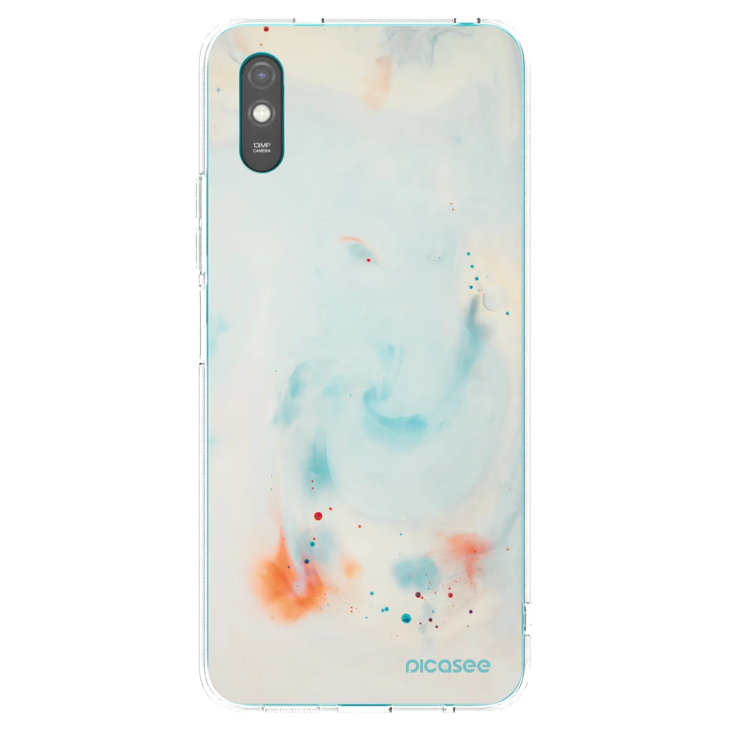Picasee διαφανής θήκη σιλικόνης Xiaomi Redmi 9AT - Splash