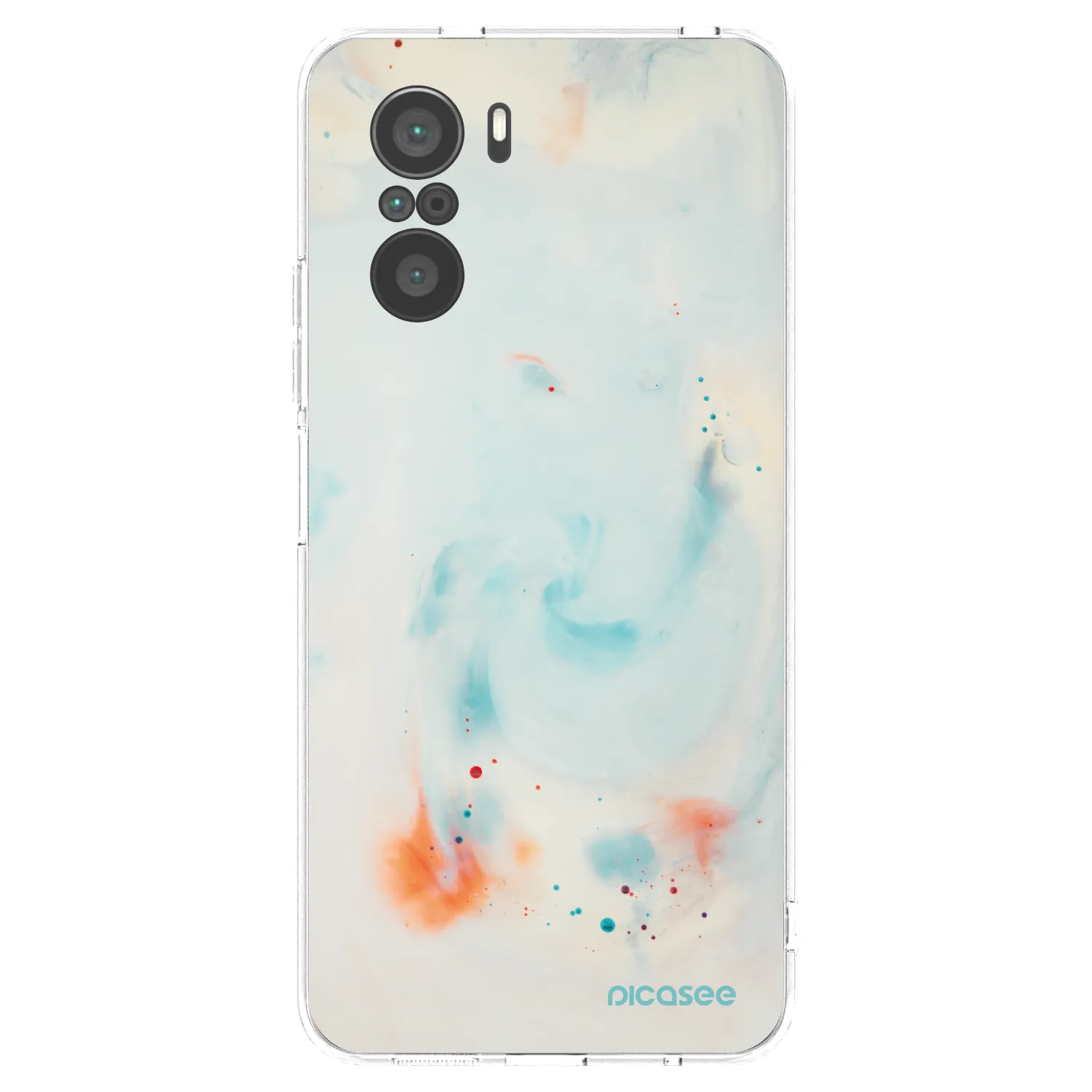 Picasee διαφανής θήκη σιλικόνης Xiaomi Poco F3 - Splash