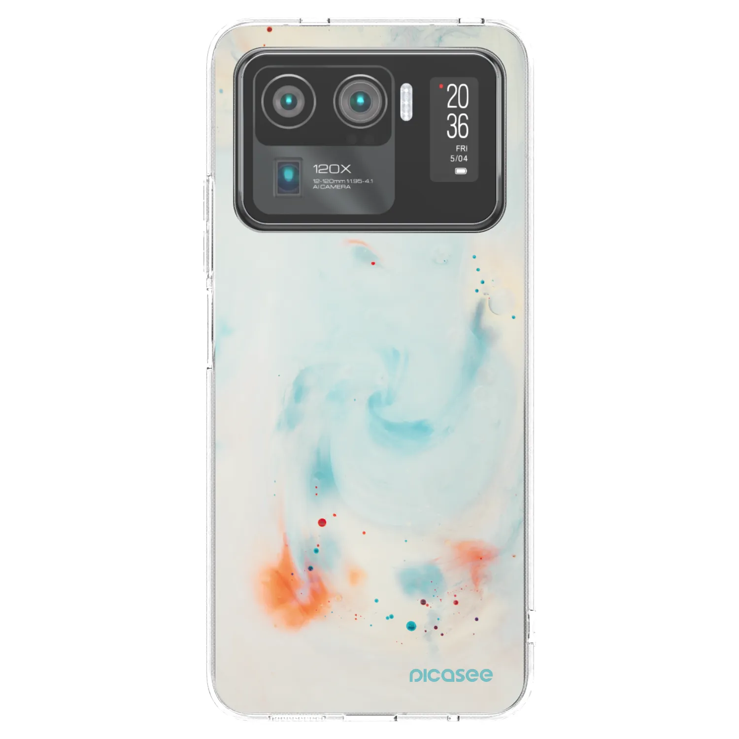 Picasee διαφανής θήκη σιλικόνης Xiaomi Mi 11 Ultra - Splash