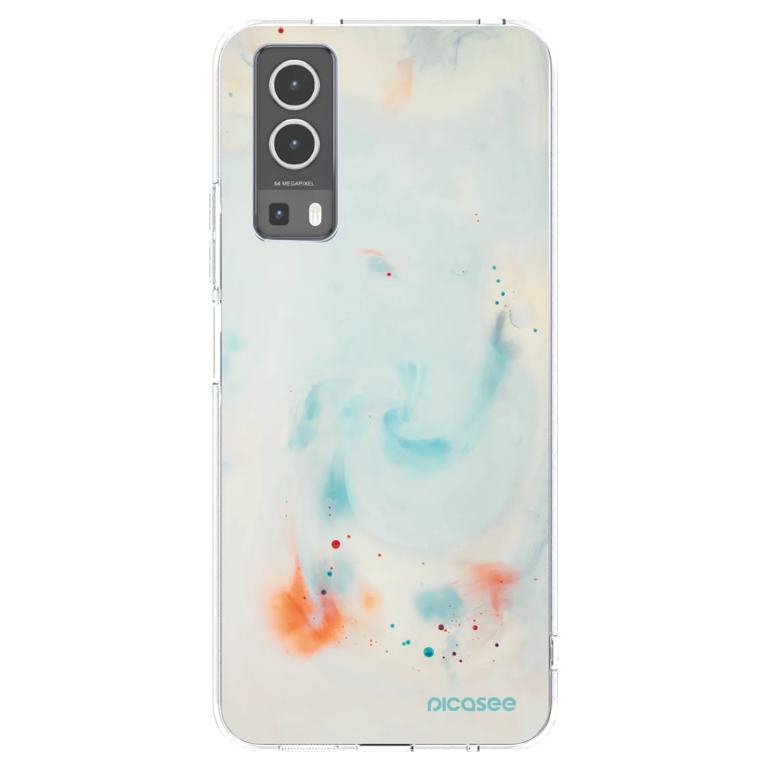 Picasee διαφανής θήκη σιλικόνης Vivo Y72 5G - Splash