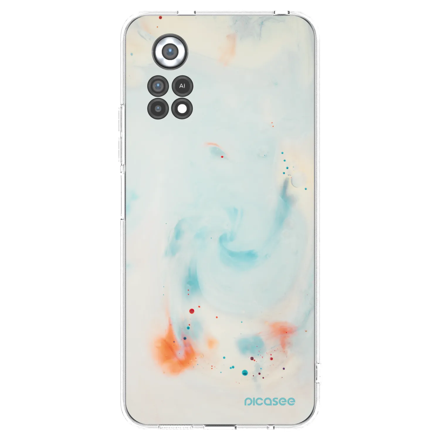 Picasee διαφανής θήκη σιλικόνης Xiaomi Poco X4 Pro 5G - Splash