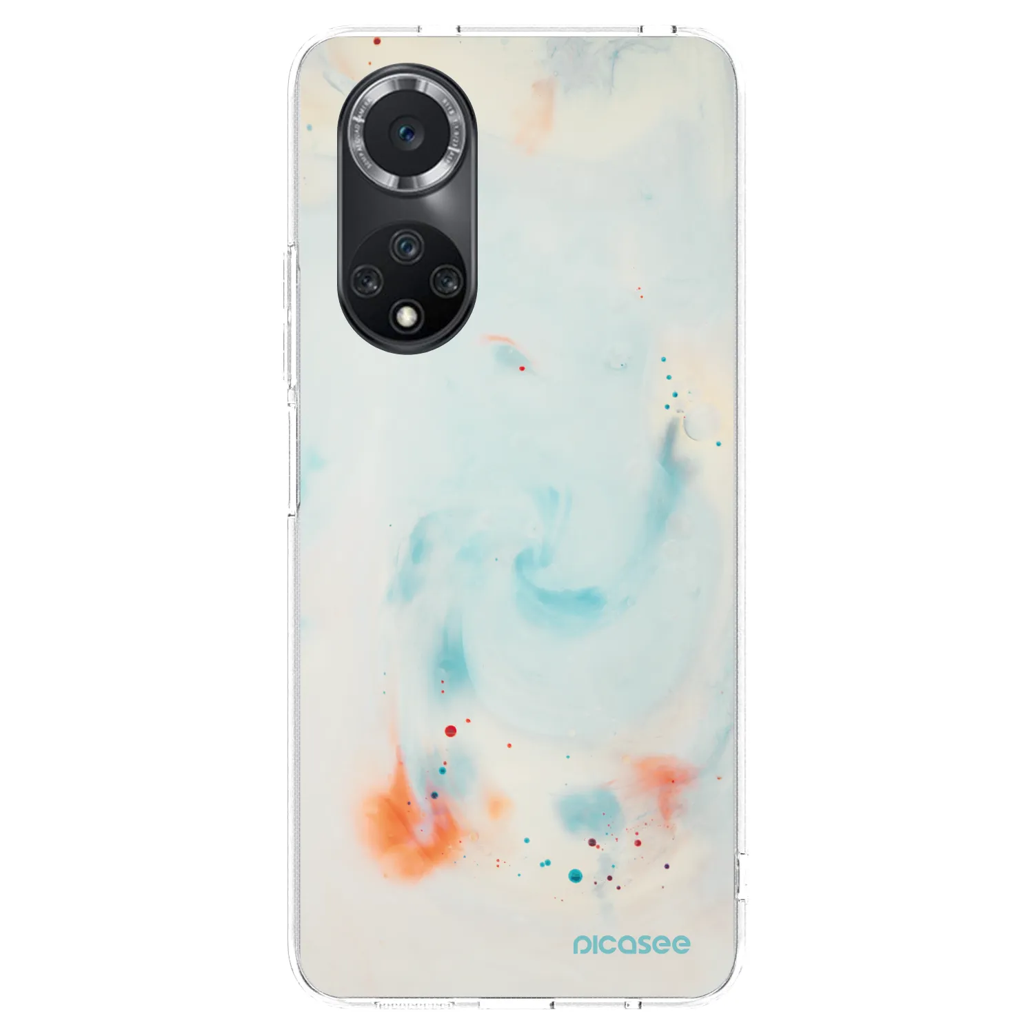 Picasee διαφανής θήκη σιλικόνης Huawei Nova 9 SE - Splash