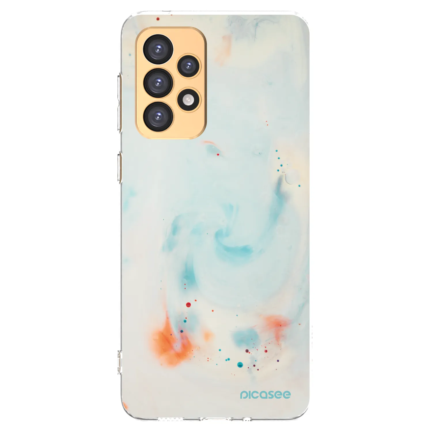 Picasee διαφανής θήκη σιλικόνης Samsung Galaxy A33 5G A336 - Splash