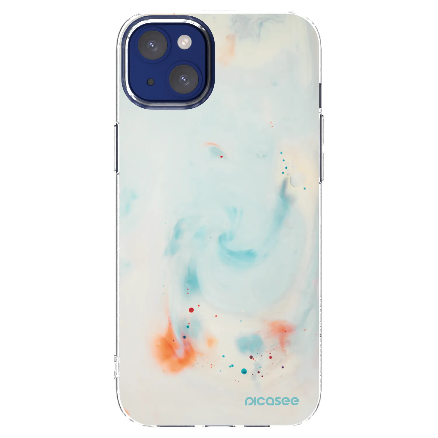 Picasee διαφανής θήκη σιλικόνης Apple iPhone 14 Plus - Splash