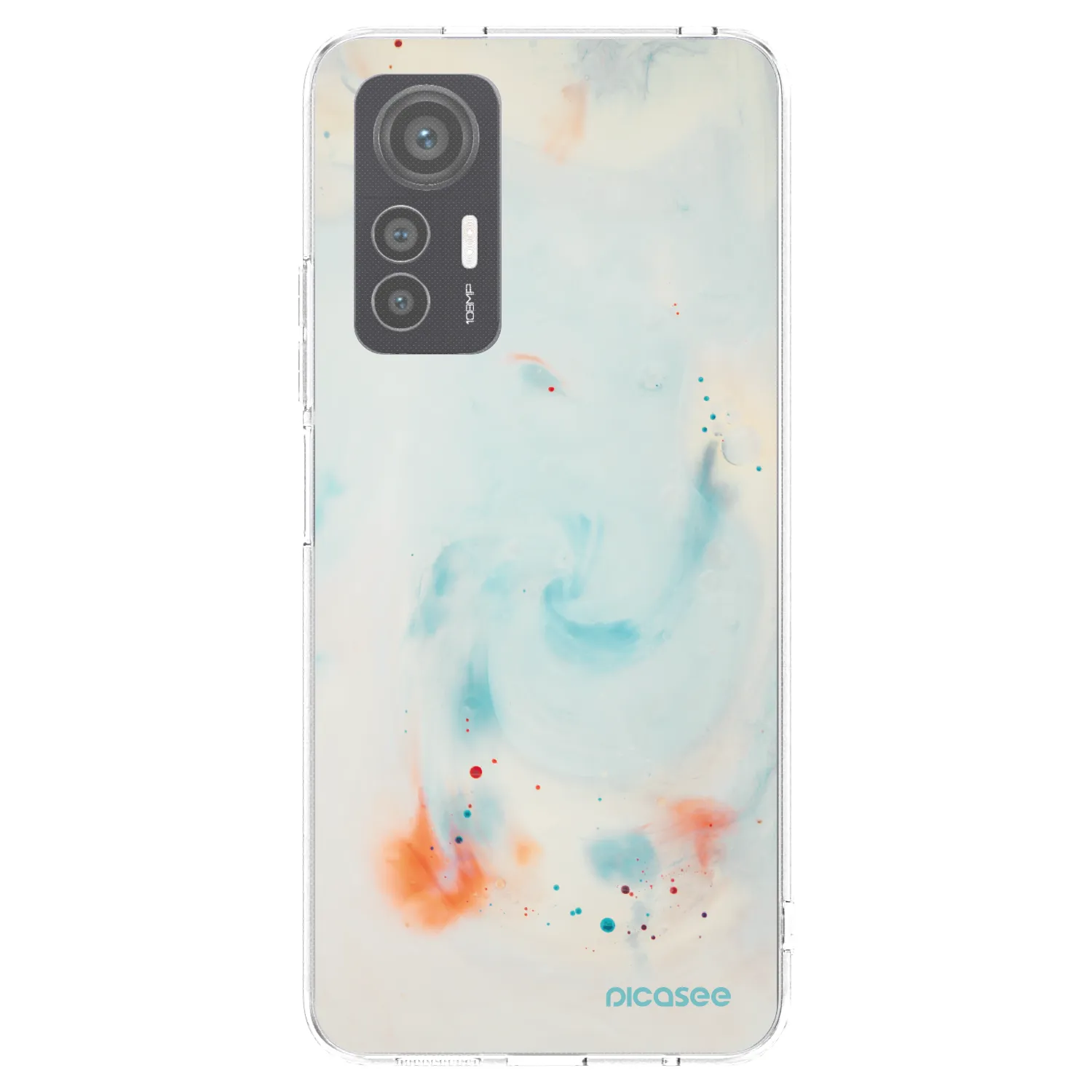Picasee διαφανής θήκη σιλικόνης Xiaomi 12 Lite - Splash
