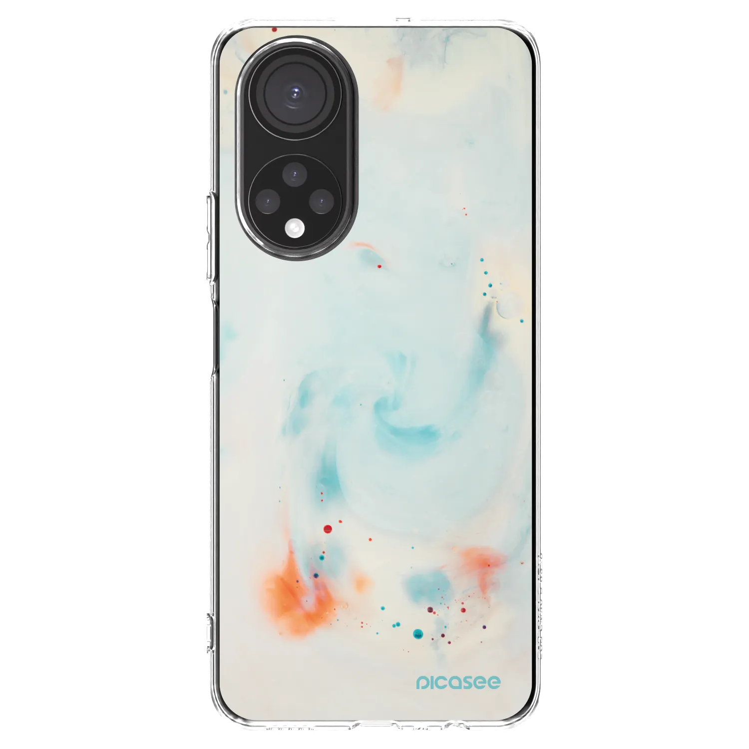Picasee διαφανής θήκη σιλικόνης Honor X7 - Splash