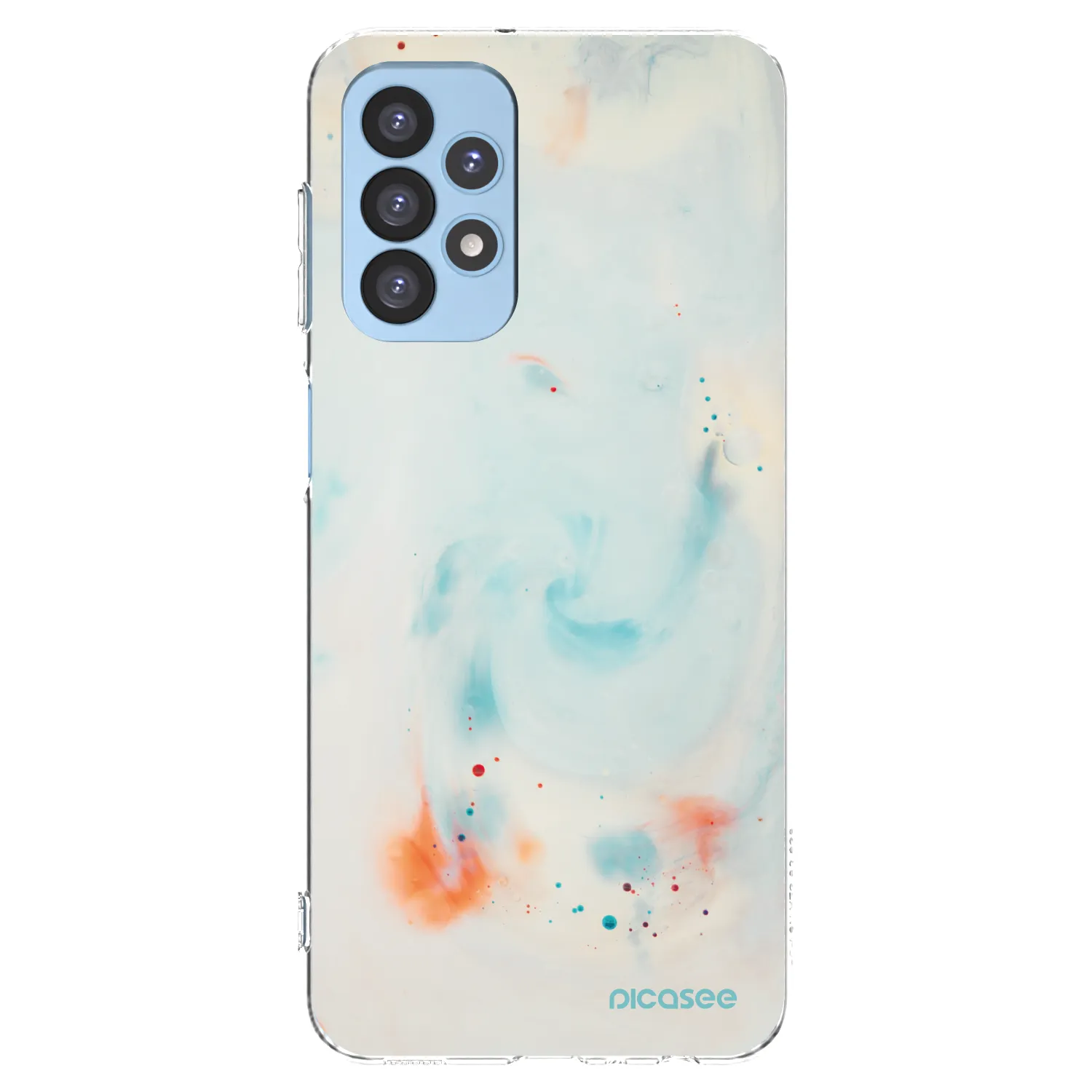 Picasee διαφανής θήκη σιλικόνης Samsung Galaxy A23 A235F 4G - Splash