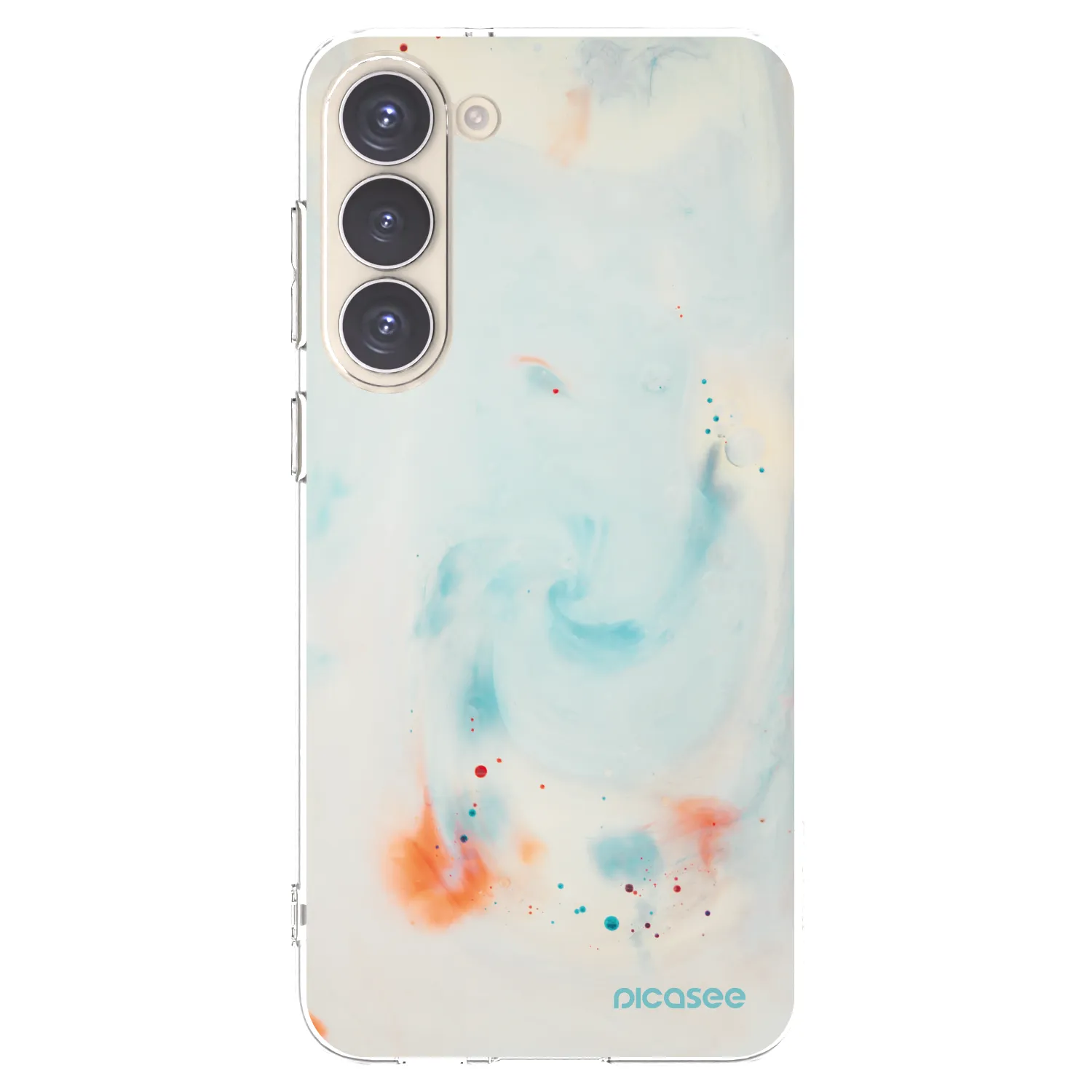 Picasee διαφανής θήκη σιλικόνης Samsung Galaxy S23+ 5G - Splash