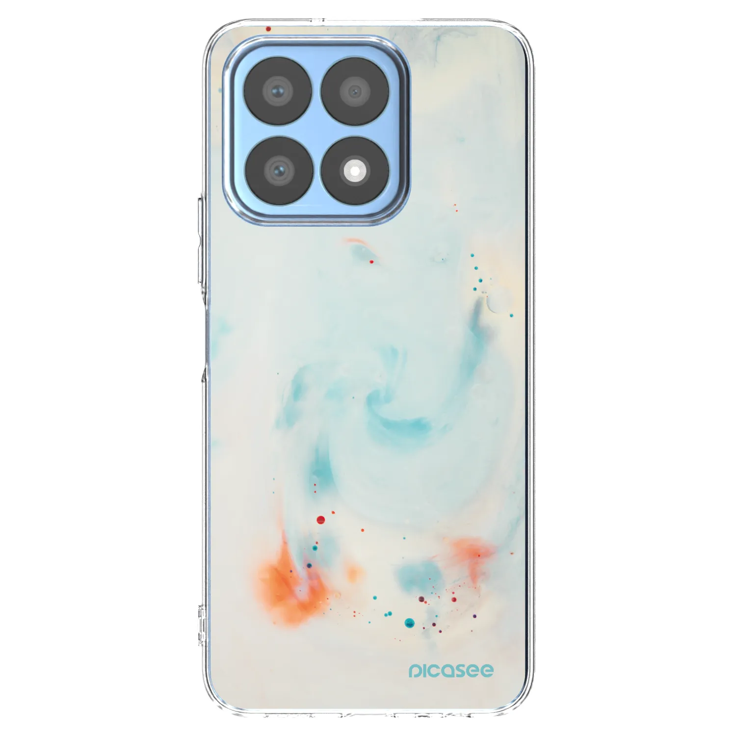 Picasee διαφανής θήκη σιλικόνης Honor X8a - Splash