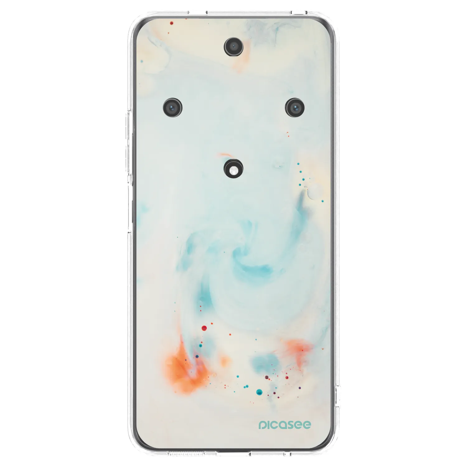 Picasee διαφανής θήκη σιλικόνης Honor Magic5 Lite 5G - Splash