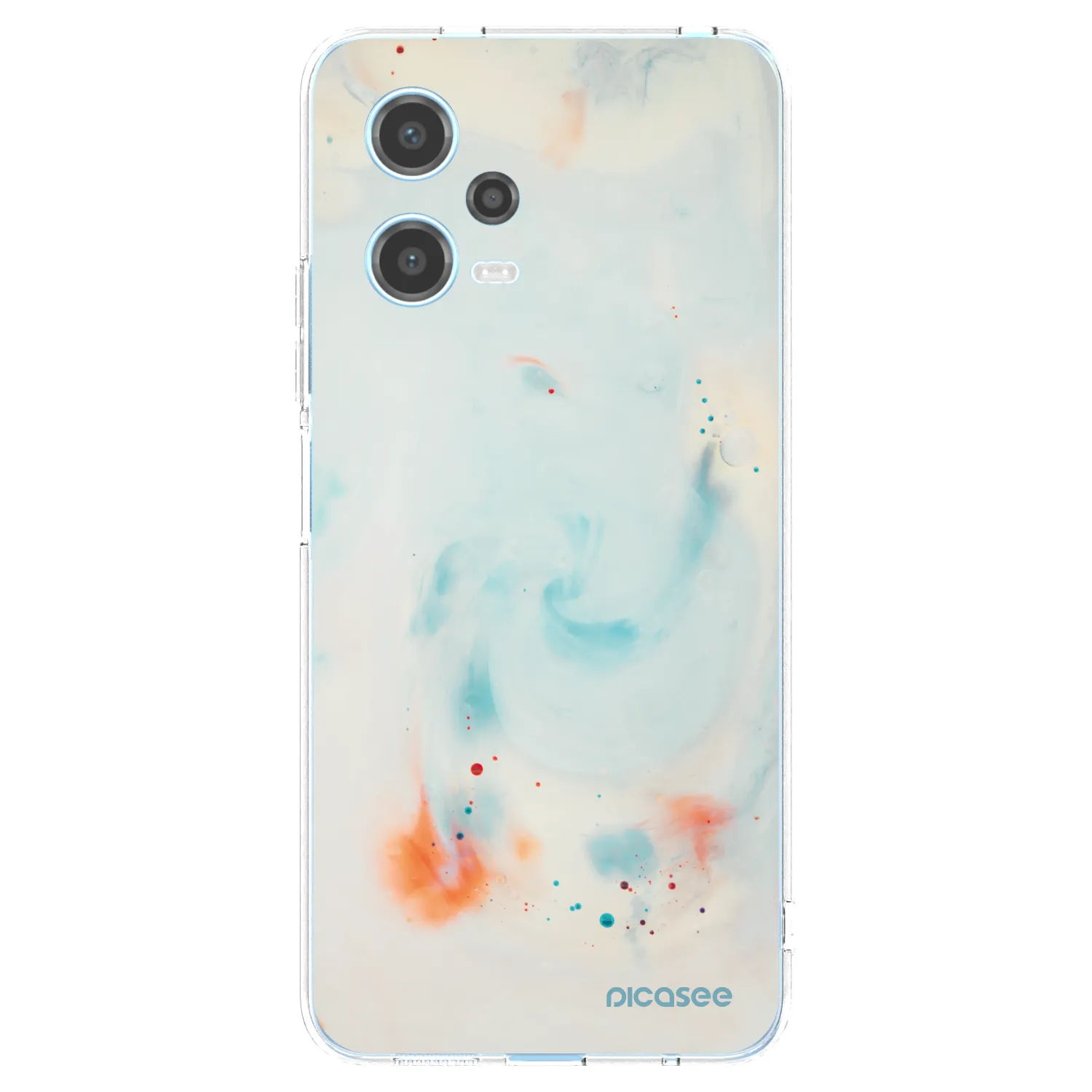 Picasee διαφανής θήκη σιλικόνης Xiaomi Redmi Note 12 5G - Splash