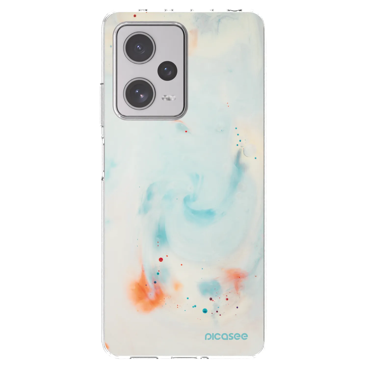 Picasee διαφανής θήκη σιλικόνης Xiaomi Redmi Note 12 Pro+ 5G - Splash