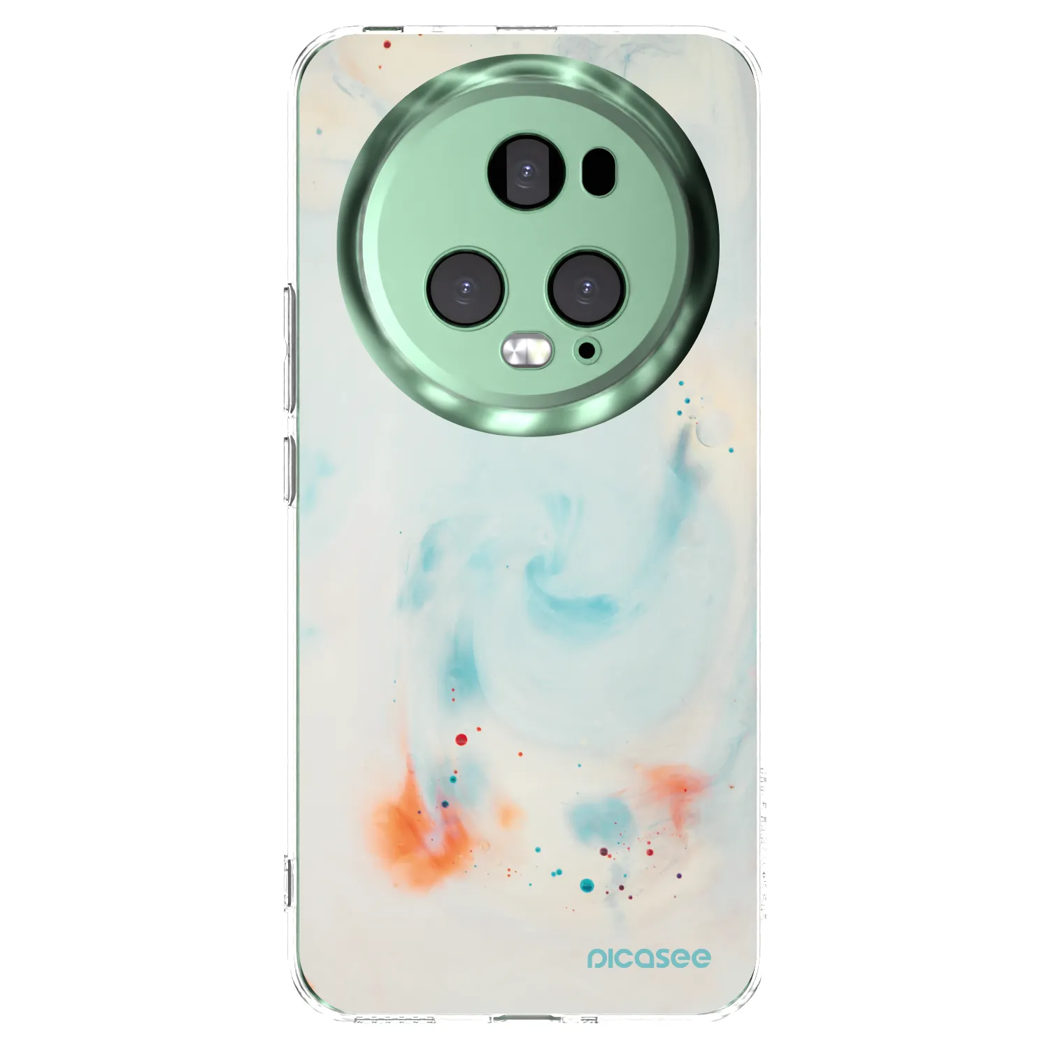Picasee διαφανής θήκη σιλικόνης Honor Magic5 Pro - Splash