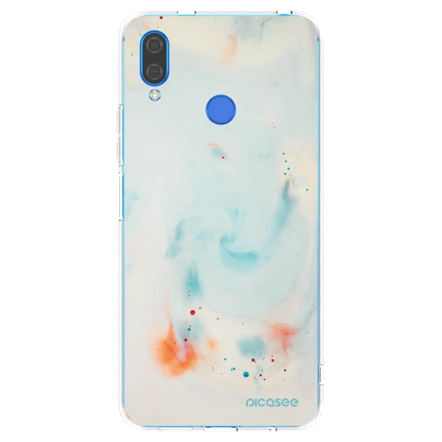 Picasee διαφανής θήκη σιλικόνης Huawei Nova 3 - Splash
