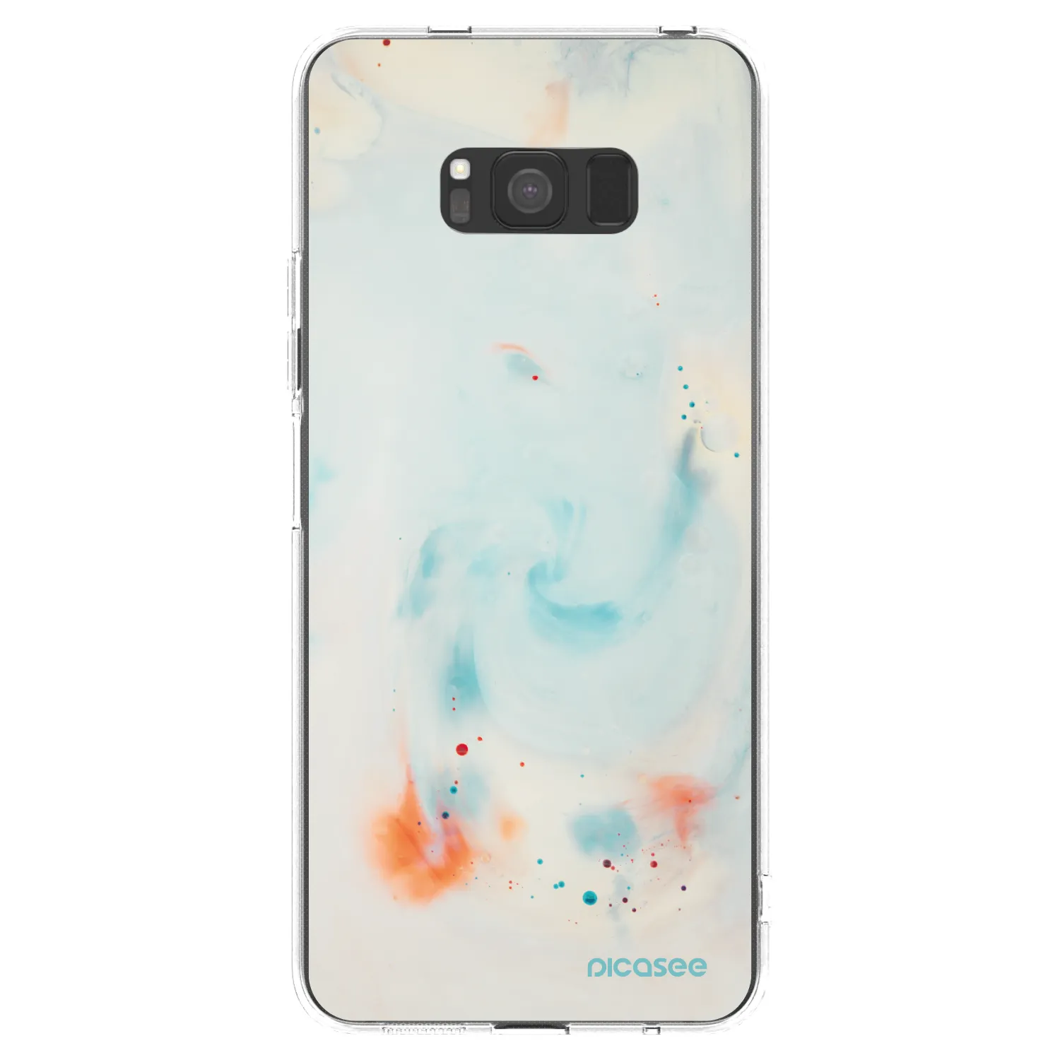 Picasee διαφανής θήκη σιλικόνης Samsung Galaxy S8 G950F - Splash