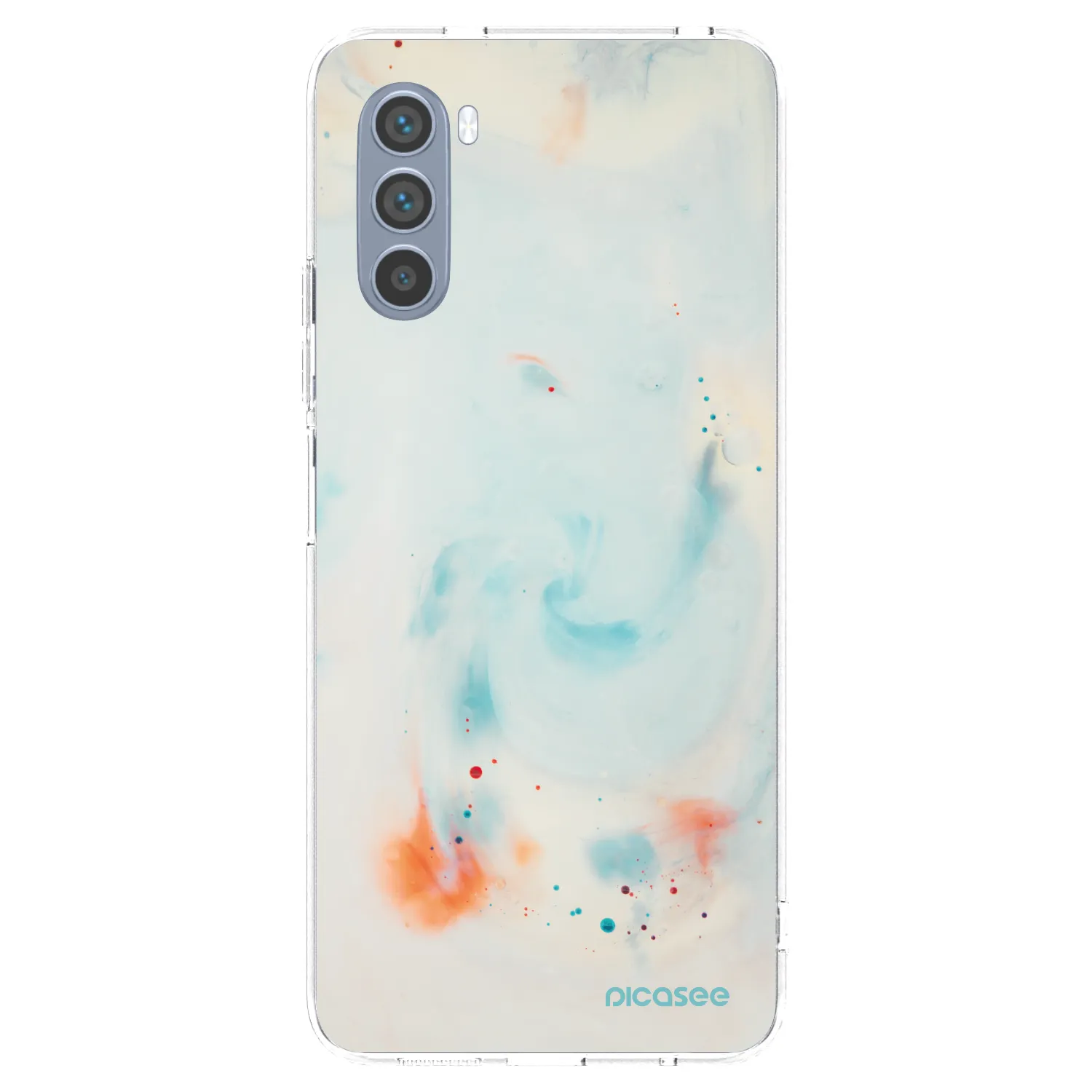 Picasee διαφανής θήκη σιλικόνης Motorola Moto G62 - Splash