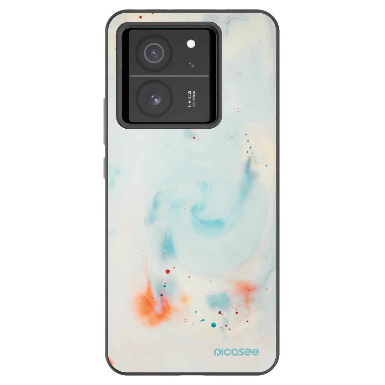 Picasee Μαύρη θήκη σιλικόνης για Xiaomi 13T - Splash
